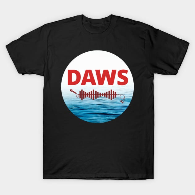 DAWS - Music Production T-Shirt by fwerkyart